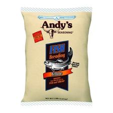 Andys Seasoning Yellow Fish Breading 5lb Bag